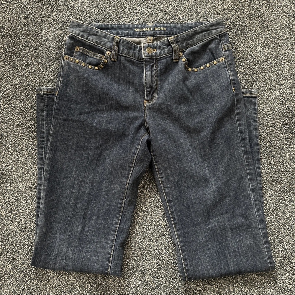 Womenโs, Michael Kors Demin Jeans RN#111818 Size 6. Blue Denim.